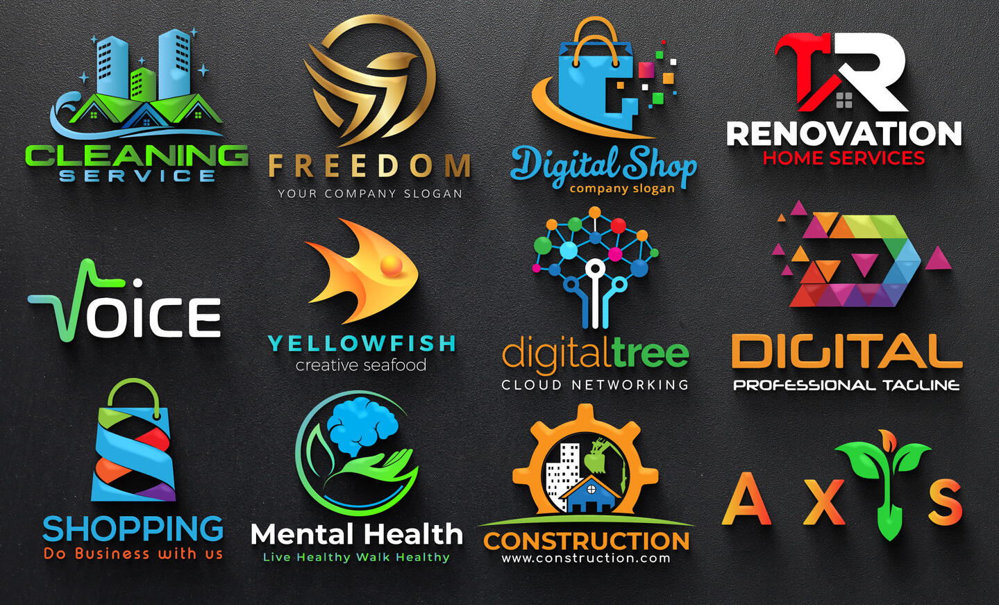 LOGO DESIGN FOR WEBSITE